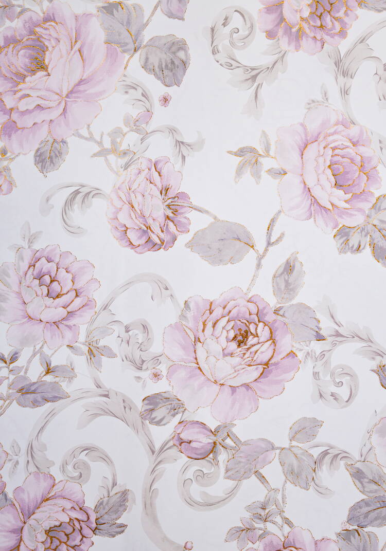 Тюль Загадка пиона шир.  750, рис. 7