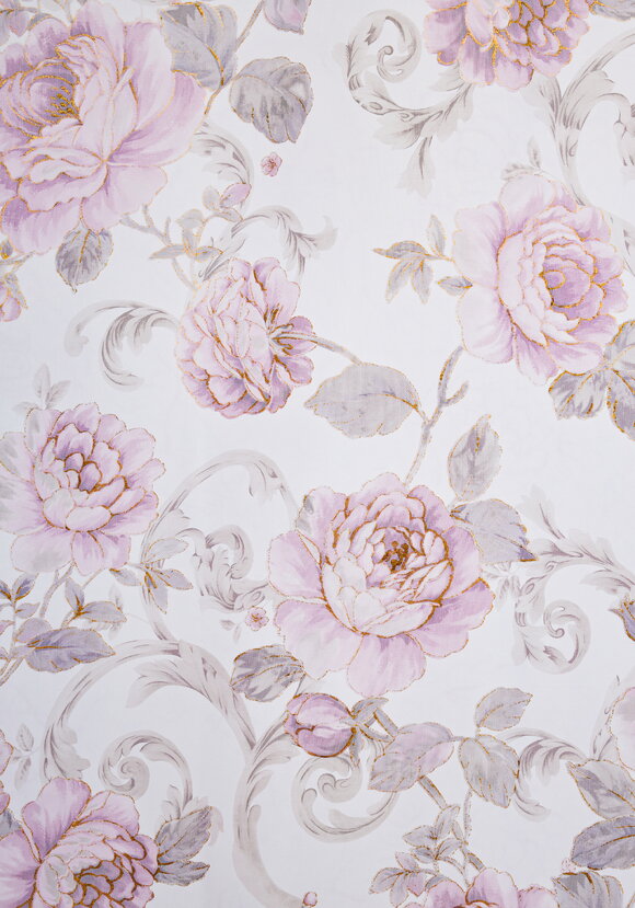 Тюль Загадка пиона шир.  580, рис. 7