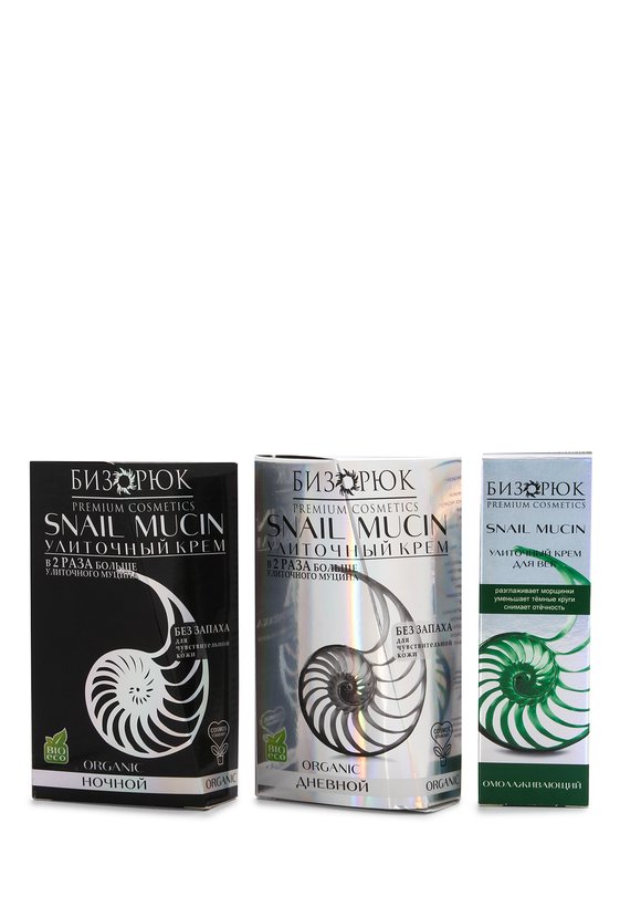 Набор кремов для лица Snail Mucin шир.  580, рис. 1