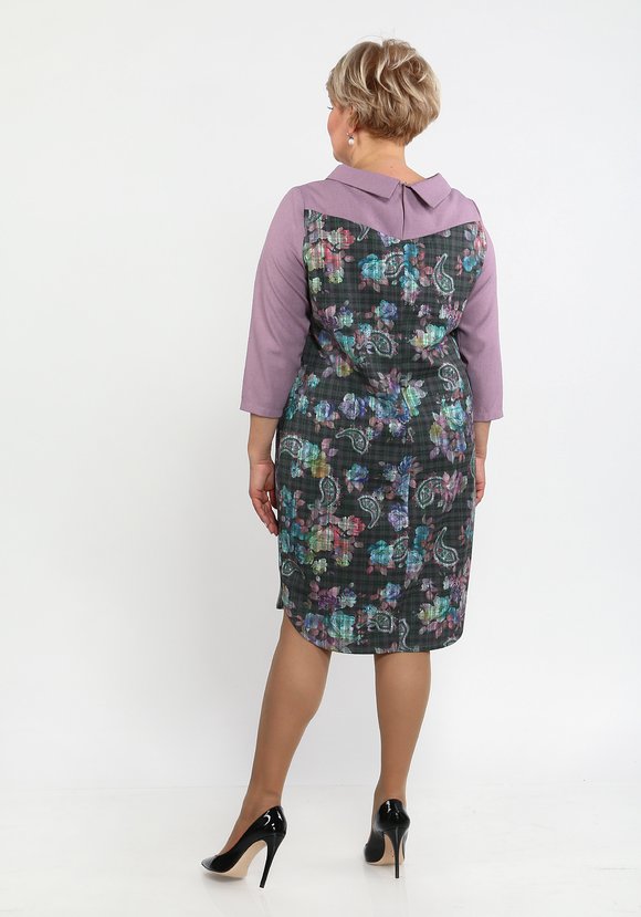 Платье Элегантный Силуэт шир.  580, рис. 3