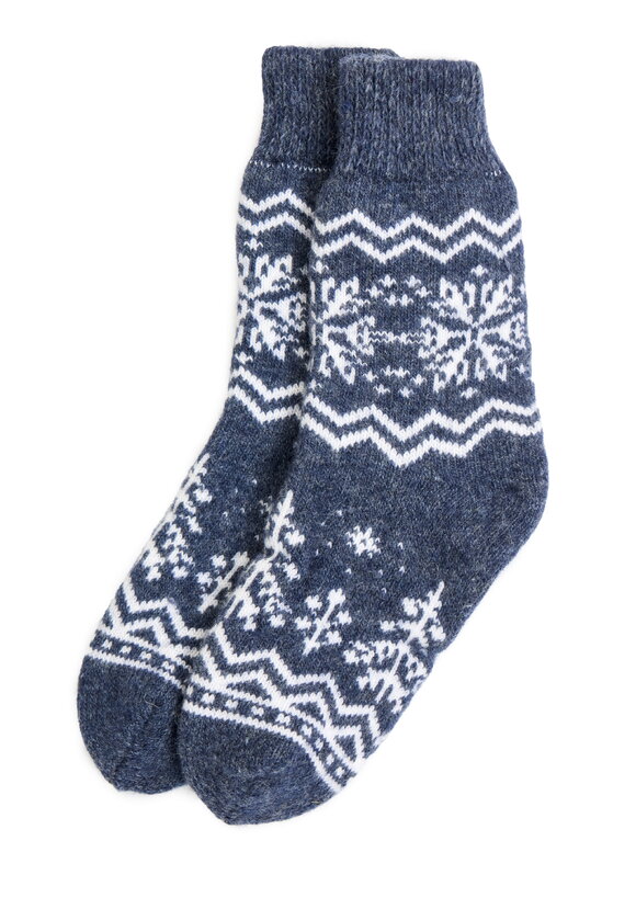 Носки женские с рисунком шир.  580, рис. 7