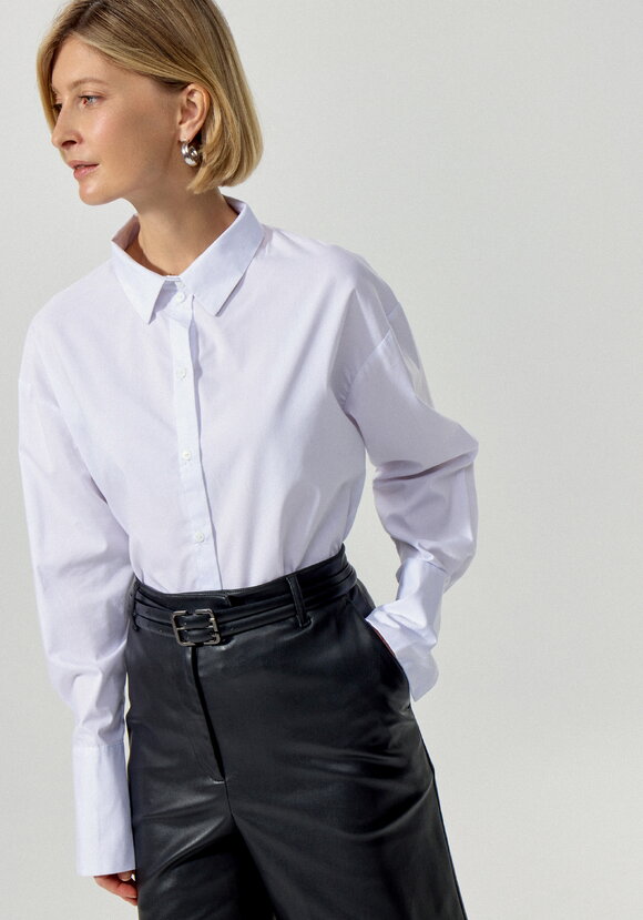 Рубашка с объемным манжетом Милена шир.  580, рис. 11