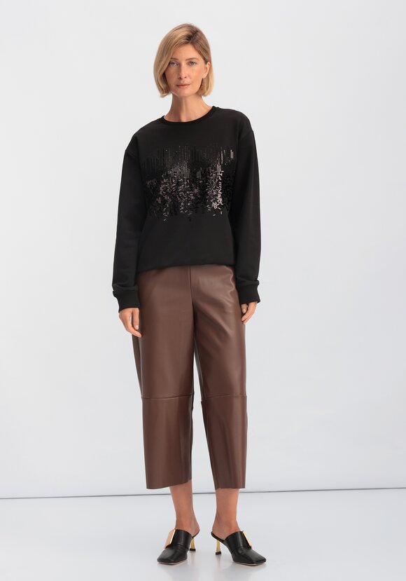 Свитшот с абстрактным рисунком из пайеток шир.  580, рис. 18