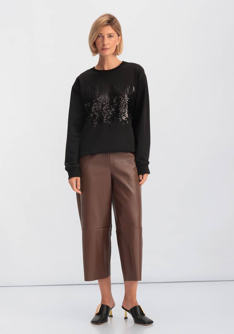 Свитшот с абстрактным рисунком из пайеток шир.  750, рис. 18