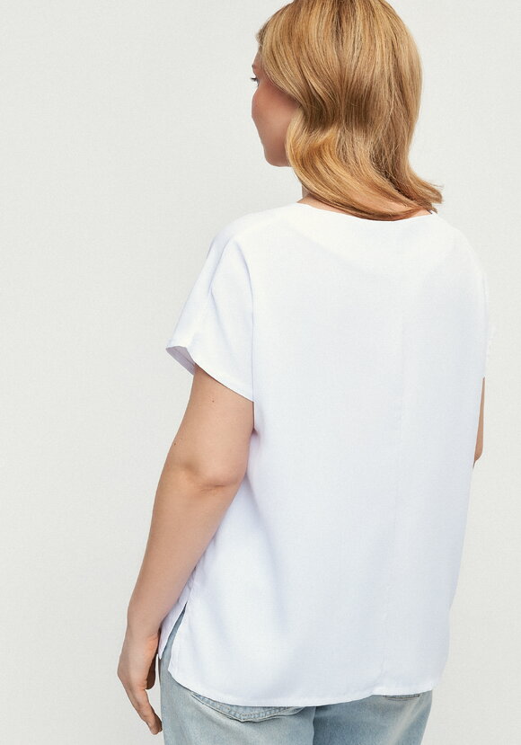 Блуза с принтом с напылением шир.  580, рис. 3