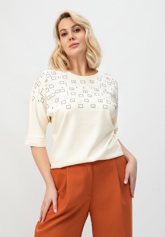 Блуза Стефани шир.  580, рис. 6