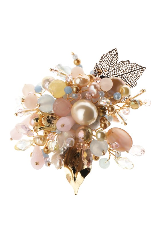 Брошь Жемчужный сад шир.  580, рис. 1