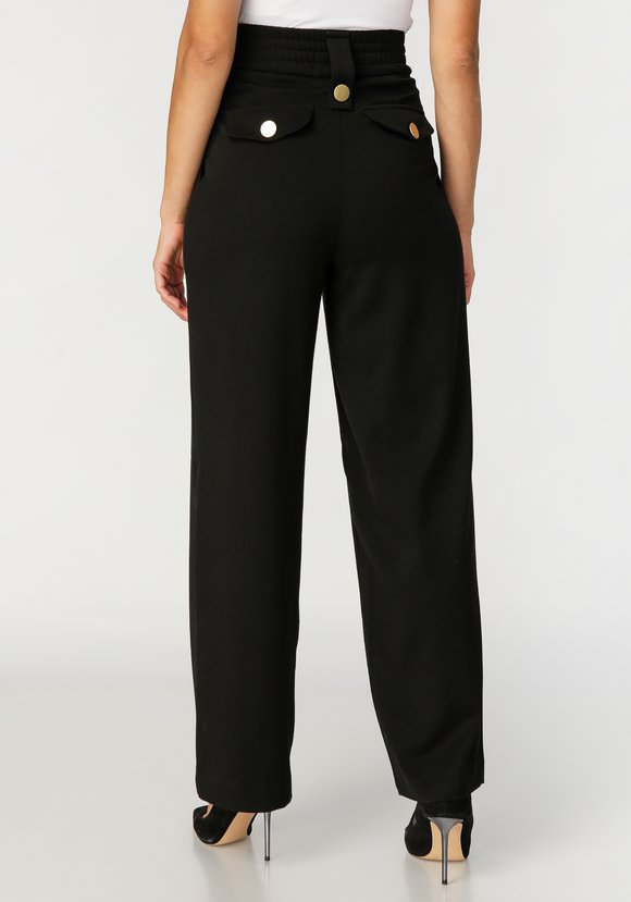 Брюки женские с декоративными пуговицами шир.  580, рис. 3