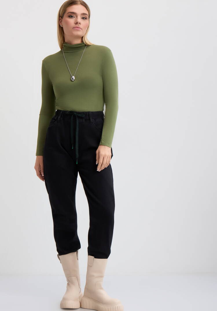 Джинсы утепленные Патрисия шир.  750, рис. 8