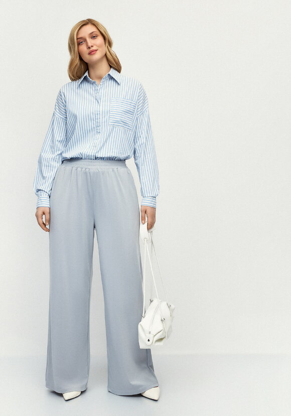 Брюки широкие трикотажные шир.  580, рис. 8