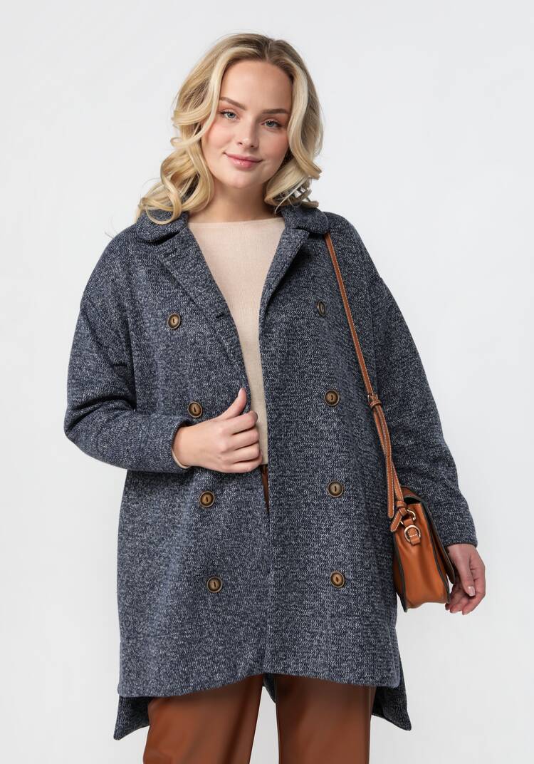 Полупальто свободного кроя шир.  750, рис. 11