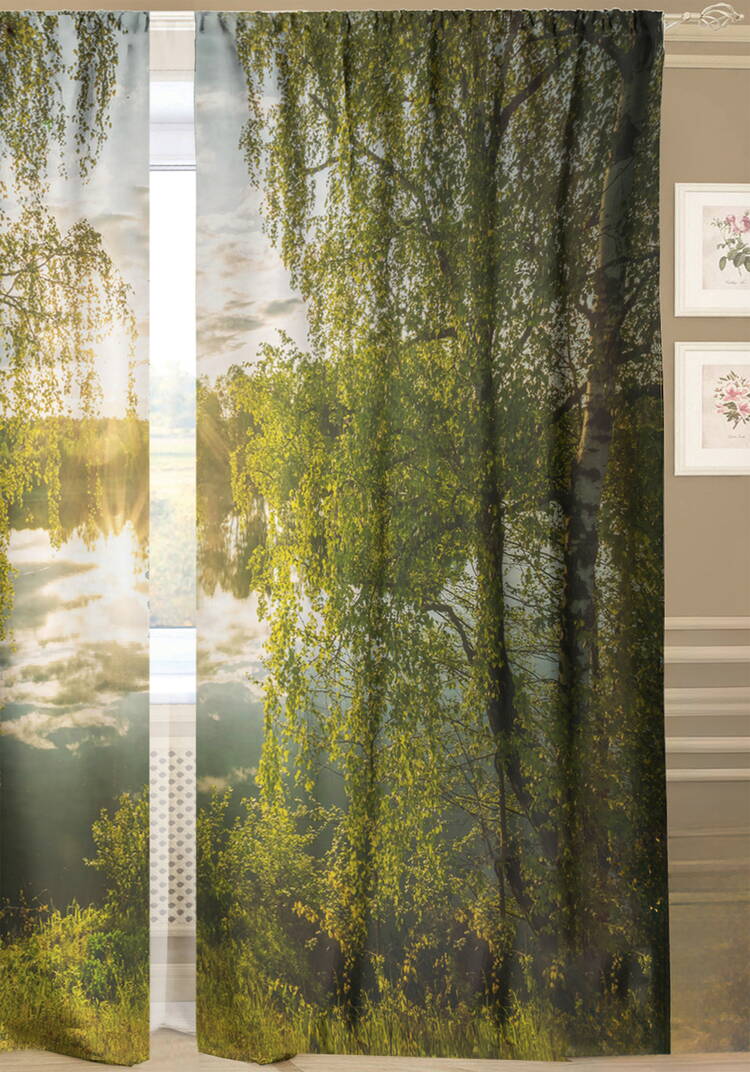 Комплект фотоштор Пейзажи шир.  750, рис. 18