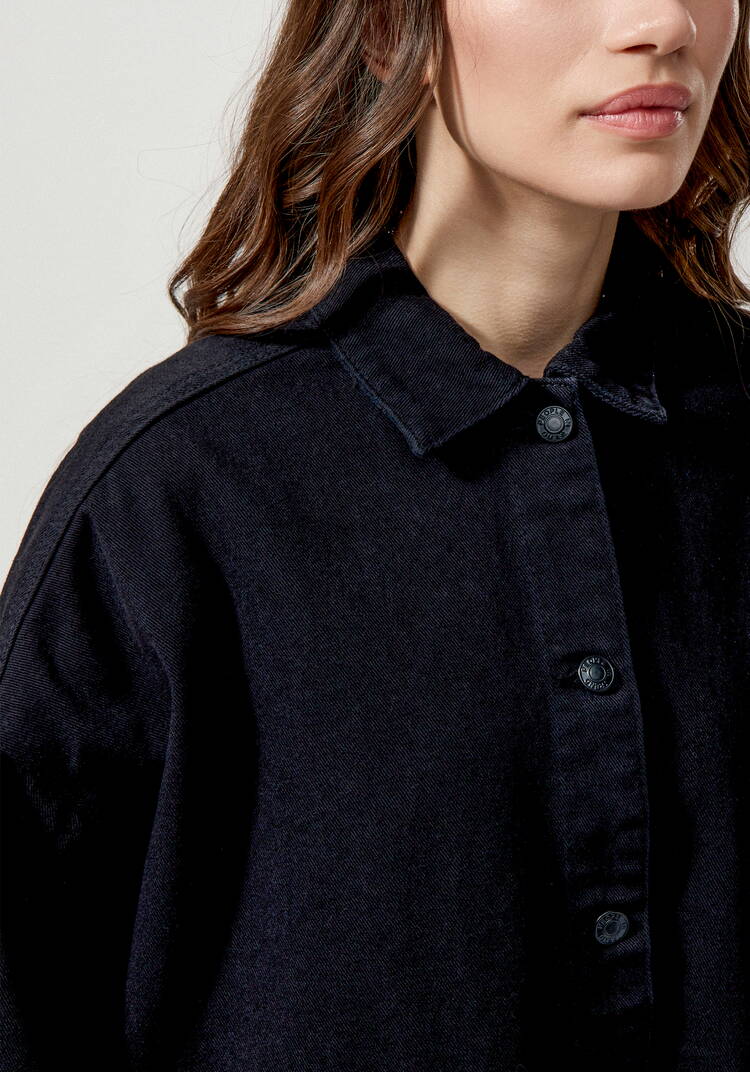 Джинсовая куртка со стразами на карманах шир.  750, рис. 29