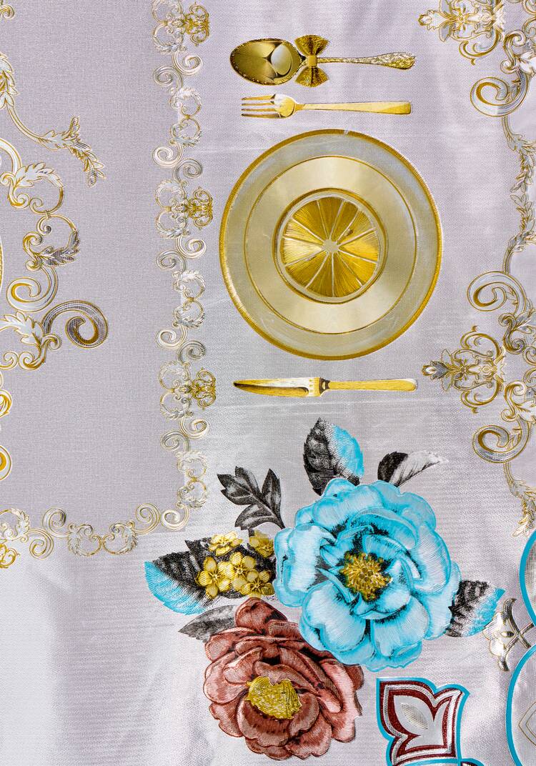 Скатерть Золотая середина шир.  750, рис. 3