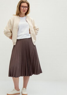 Юбка-гофре прямая Оливия