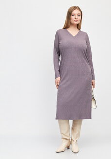 Платье с боковыми разрезами Илона