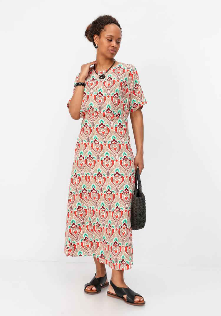 Платье с имитацией юбки шир.  750, рис. 9