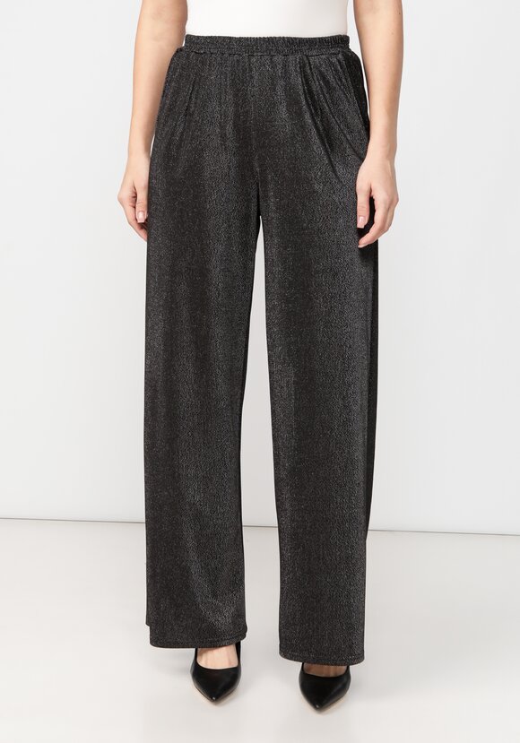 Брюки свободного кроя с метанитью шир.  580, рис. 15