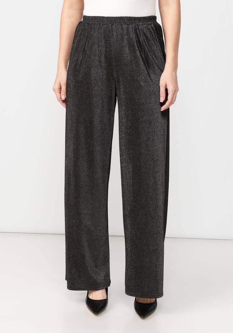 Брюки свободного кроя с метанитью шир.  750, рис. 15