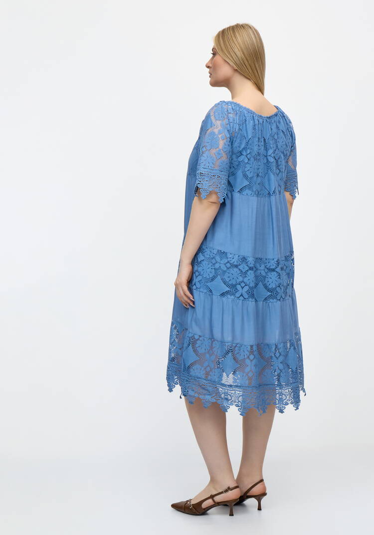 Платье кружевное Анна шир.  750, рис. 9