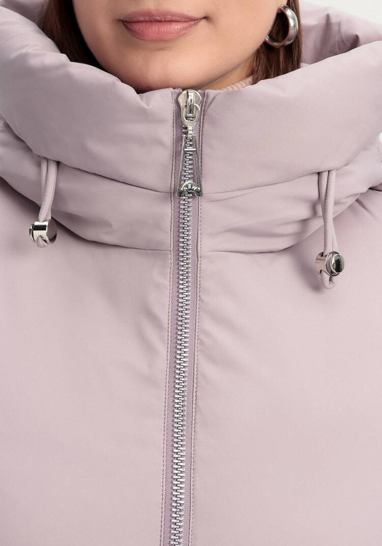 Пуховик с боковыми карманами на молнии шир.  750, рис. 28