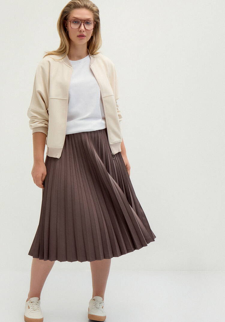 Юбка-гофре прямая Оливия шир.  750, рис. 8