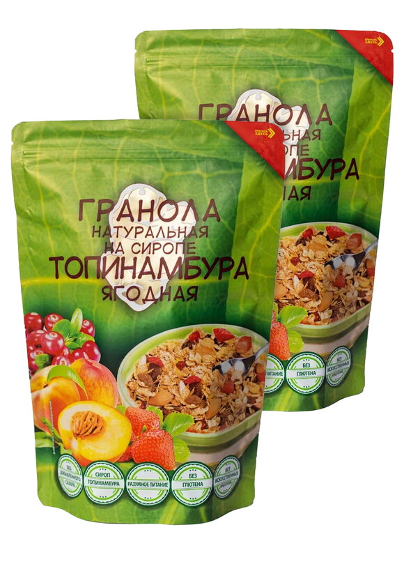 Гранола на сиропе топинамбура 2шт шир.  580, рис. 4