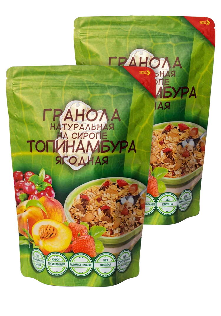 Гранола на сиропе топинамбура 2шт шир.  750, рис. 4