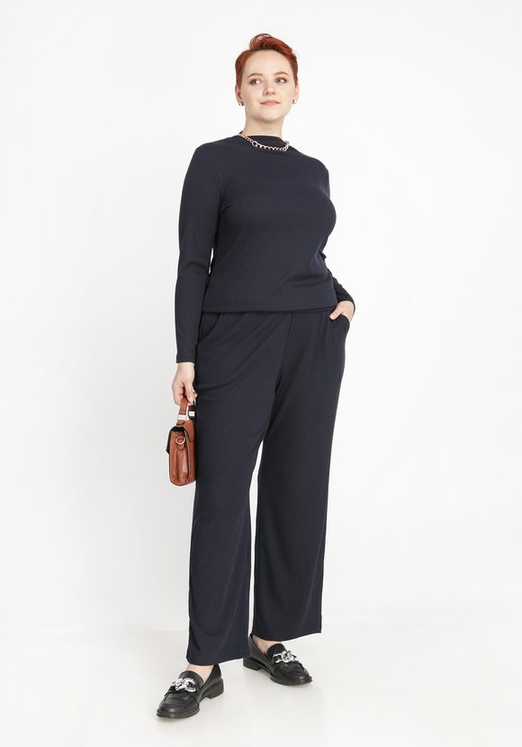 Водолазка из трикотажа лапша шир.  580, рис. 12