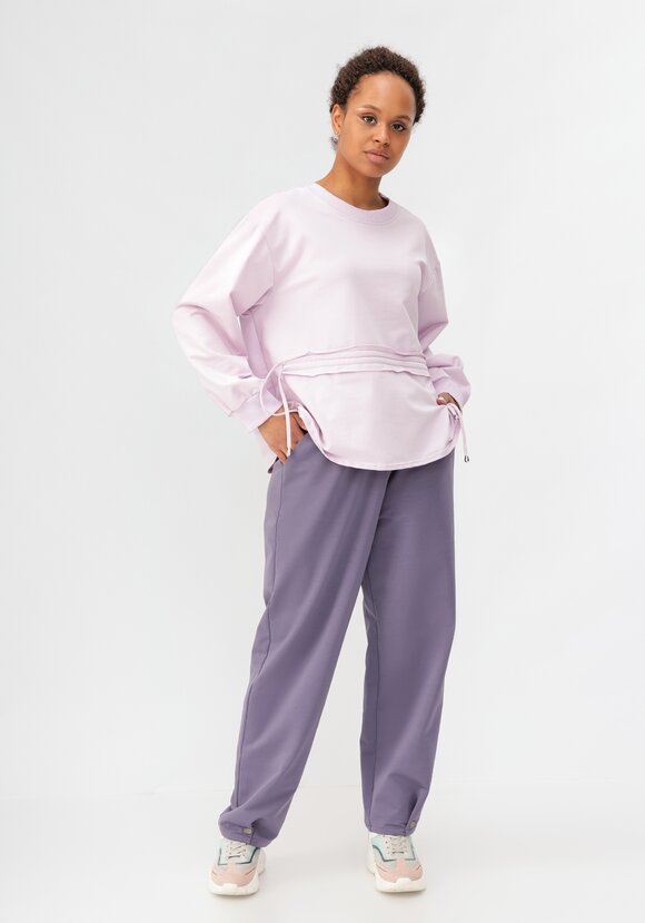 Свитшот с кулиской на талии шир.  580, рис. 2