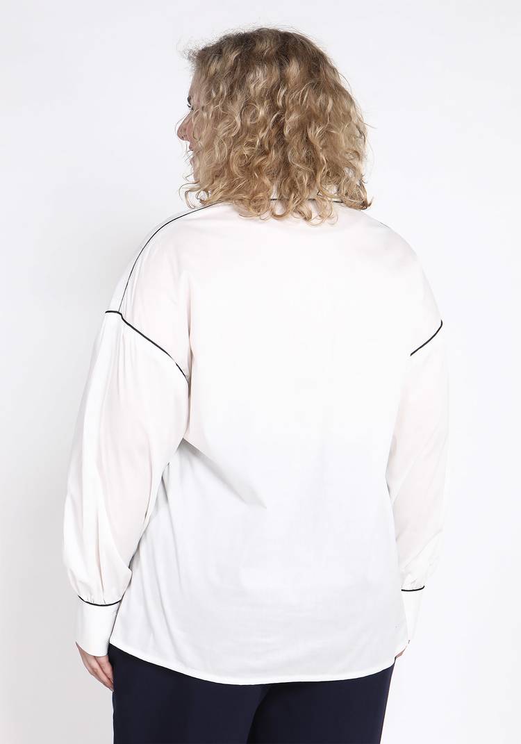 Блуза с отделкой кантом шир.  750, рис. 11