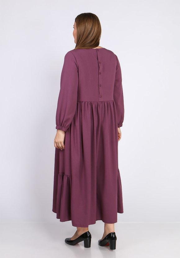 Платье-макси в стиле Бохо шир.  580, рис. 11