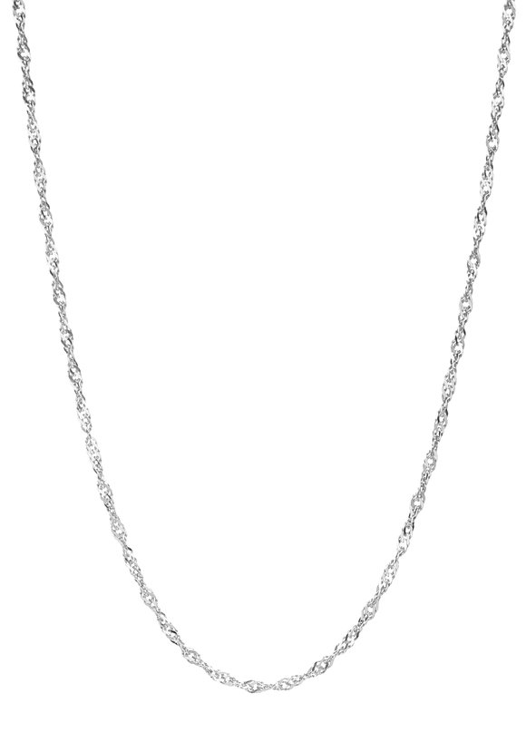 Цепь серебряная Сверкающий Сингапур шир.  580, рис. 4