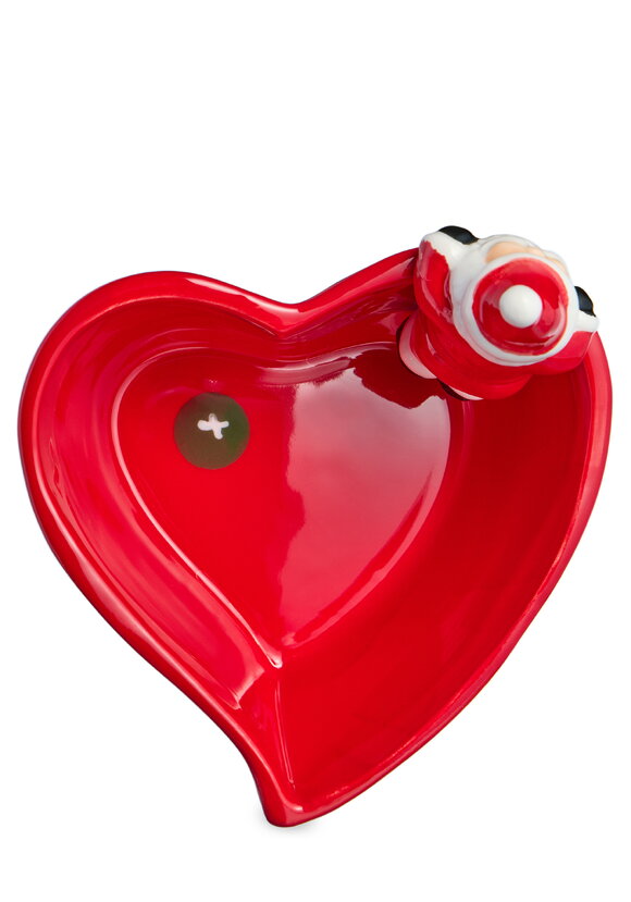 Салатник в форме сердца Новогодний подарок шир.  580, рис. 4