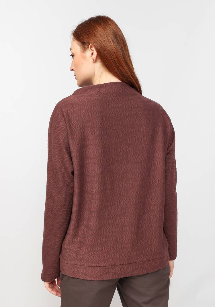 Джемпер из трикотажной фактурной ткани шир.  750, рис. 17