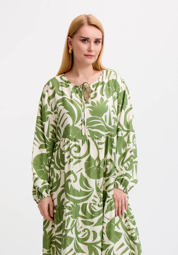 Платье расклешенного силуэта шир.  750, рис. 8