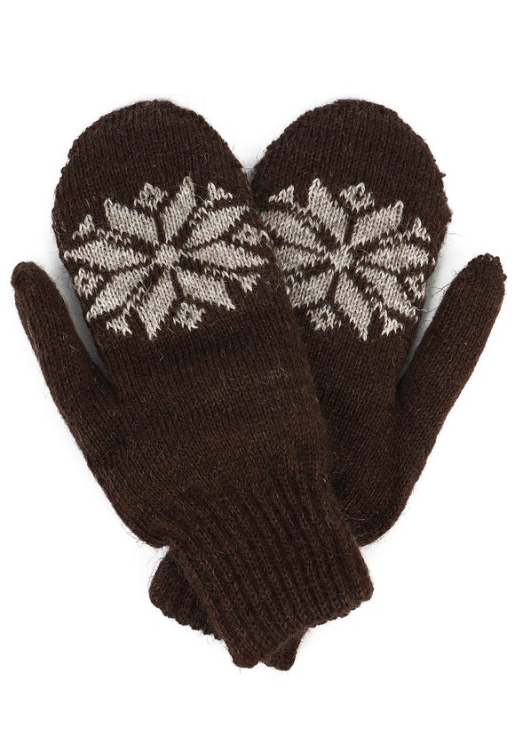 Варежки из верблюжей шерсти шир.  580, рис. 1