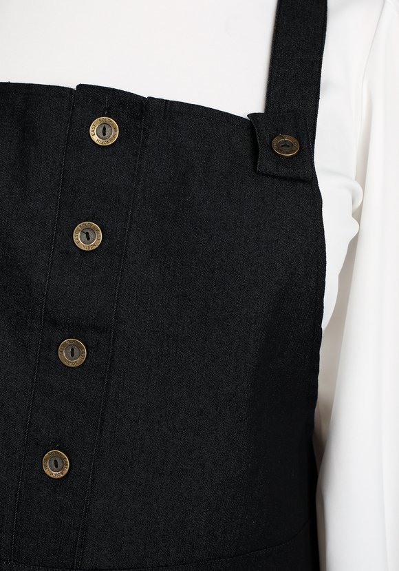 Сарафан джинсовый на регулируемых брителях шир.  580, рис. 8