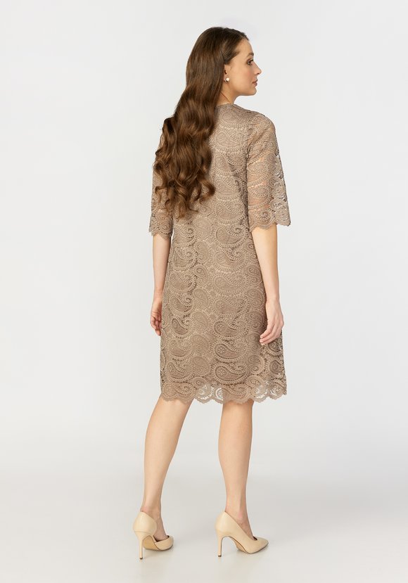 Платье миди кружевное шир.  580, рис. 3