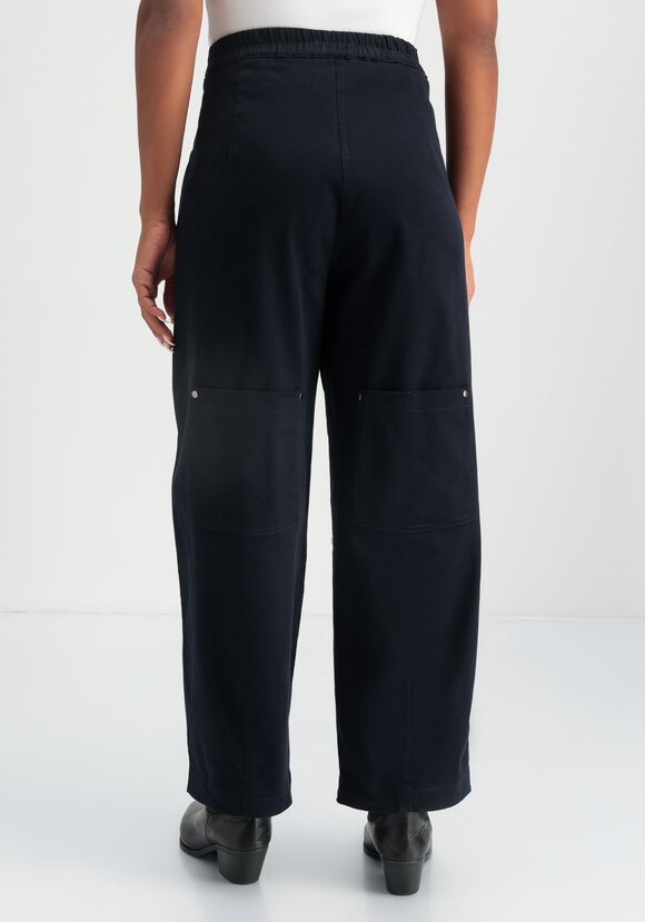 Брюки широкие с оригинальными карманами шир.  580, рис. 3