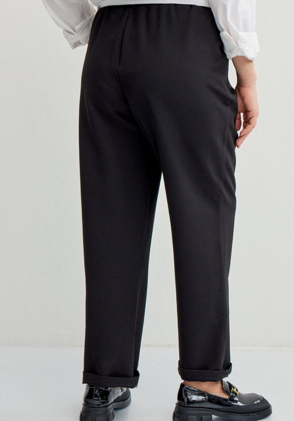 Брюки прямого силуэта зауженные к низу шир.  580, рис. 3