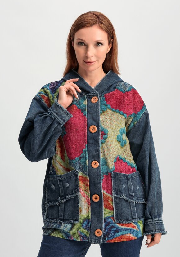 Джинсовая куртка Райли шир.  580, рис. 1