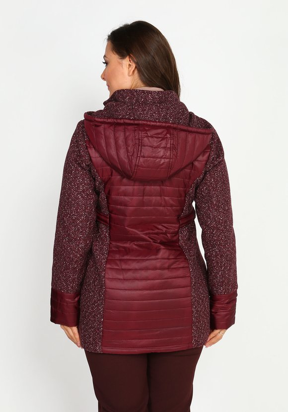 Куртка утепленная приталенная на молнии шир.  580, рис. 12