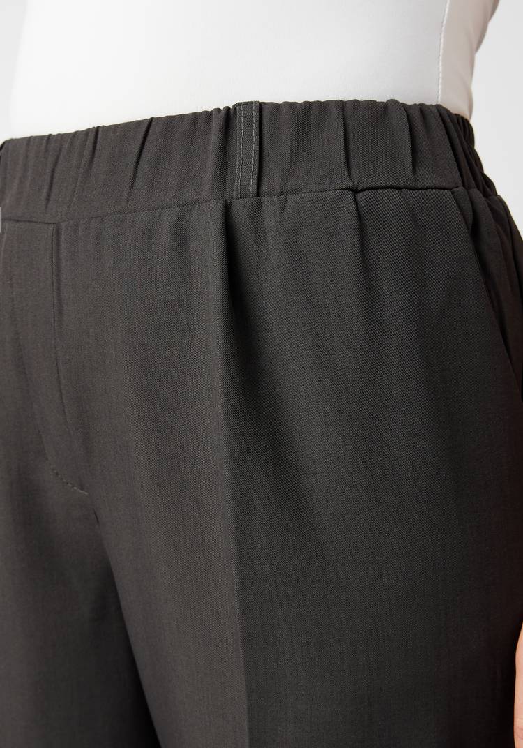 Брюки с комфортным поясом Елена шир.  750, рис. 6