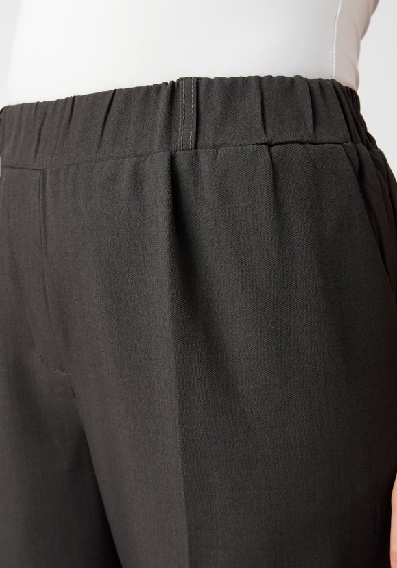 Брюки с комфортным поясом Елена шир.  580, рис. 6