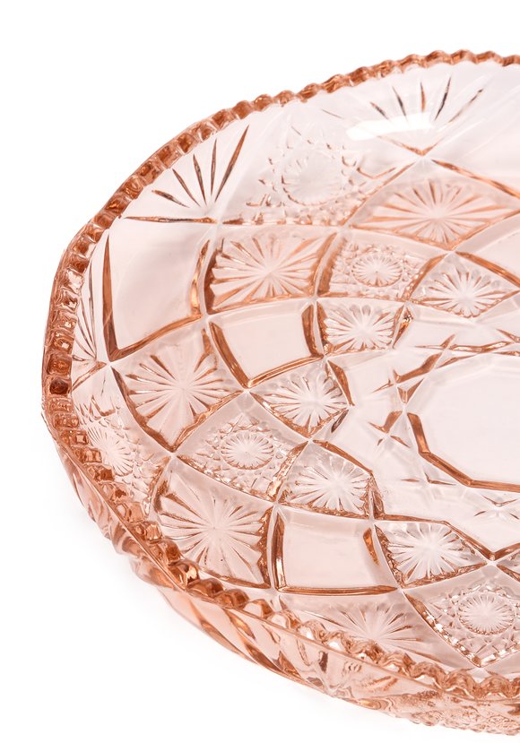 Поднос Розовое стекло шир.  580, рис. 2