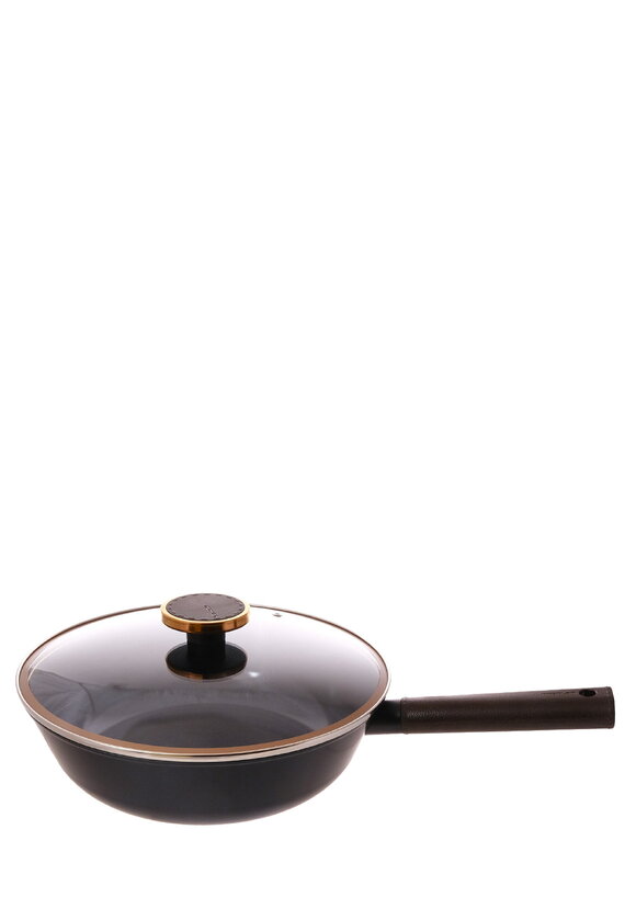 Сковорода глубокая со стеклянной крышкой шир.  580, рис. 1