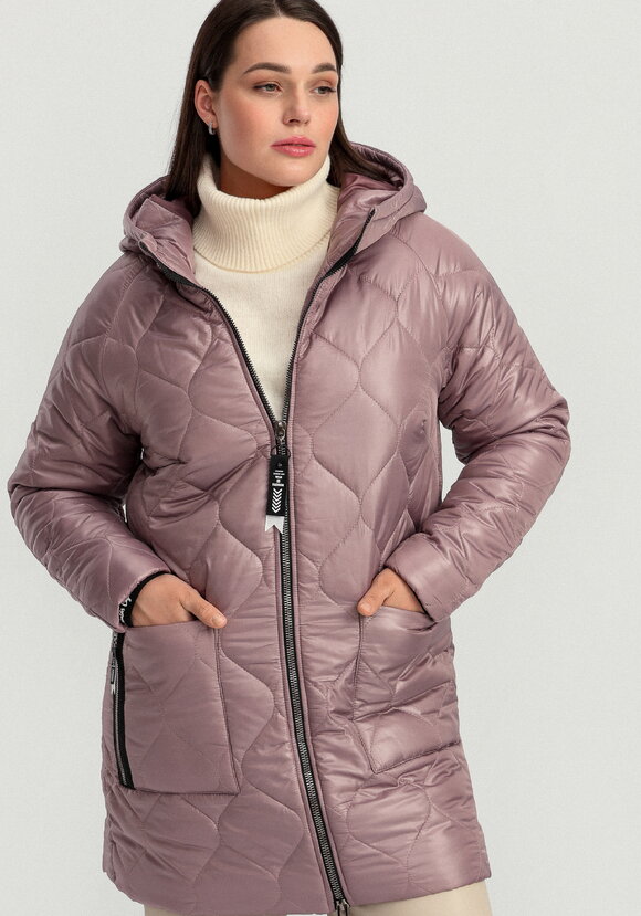 Куртка на молнии с капюшоном Милана шир.  580, рис. 11