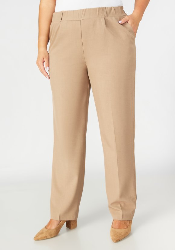 Брюки с комфортным поясом Елена шир.  580, рис. 1