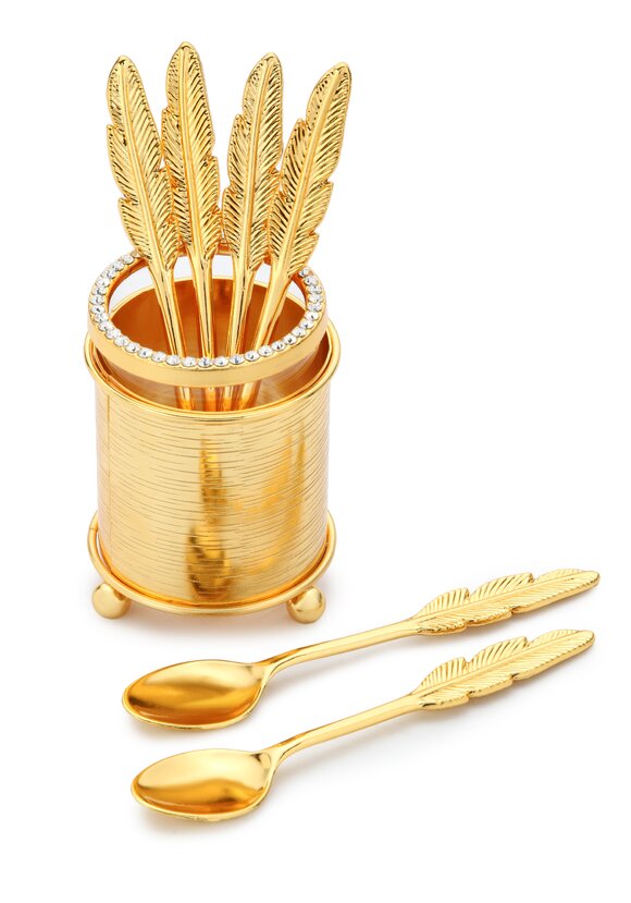 Набор ложек на подставке, 6 шт. шир.  580, рис. 1